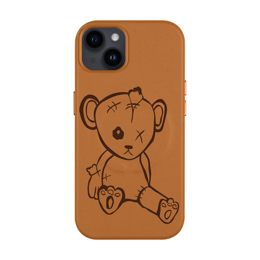 BABY BEAR-iPhone 14 Plus Leather Kılıf MagSafe Özellikli