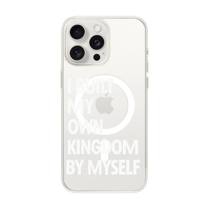 KINGDOM-iPhone 15 Pro Max Solid Kılıf MagSafe Özellikli