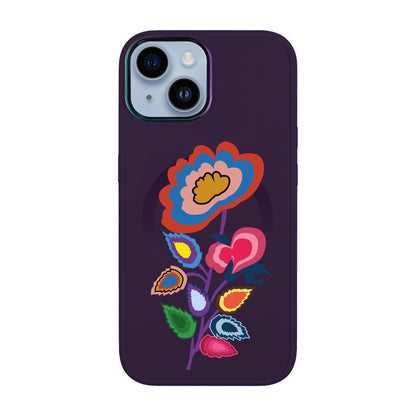 KNITTED FLOWER-iPhone 12 Vigor Kılıf MagSafe Özellikli