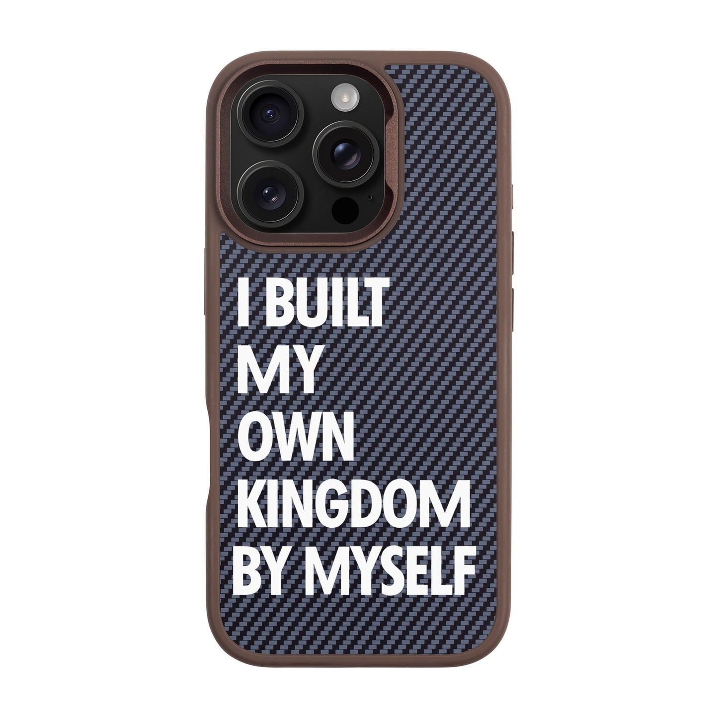 KINGDOM-iPhone 16 Pro Plaid Kılıf MagSafe Özellikli