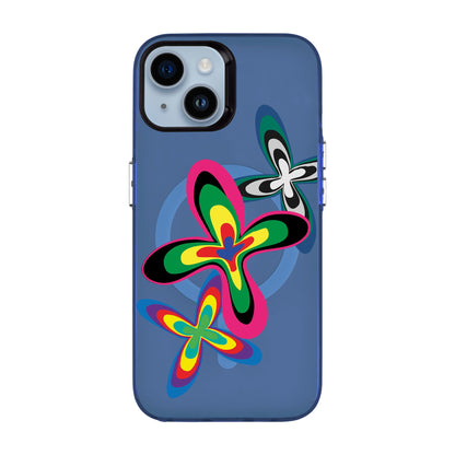 COLOR FLOWER-iPhone 14 Hold Kılıf MagSafe Özellikli