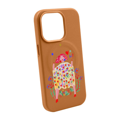 ÜÇ TOP-Leather Kılıf MagSafe Özellikli - iPhone 11