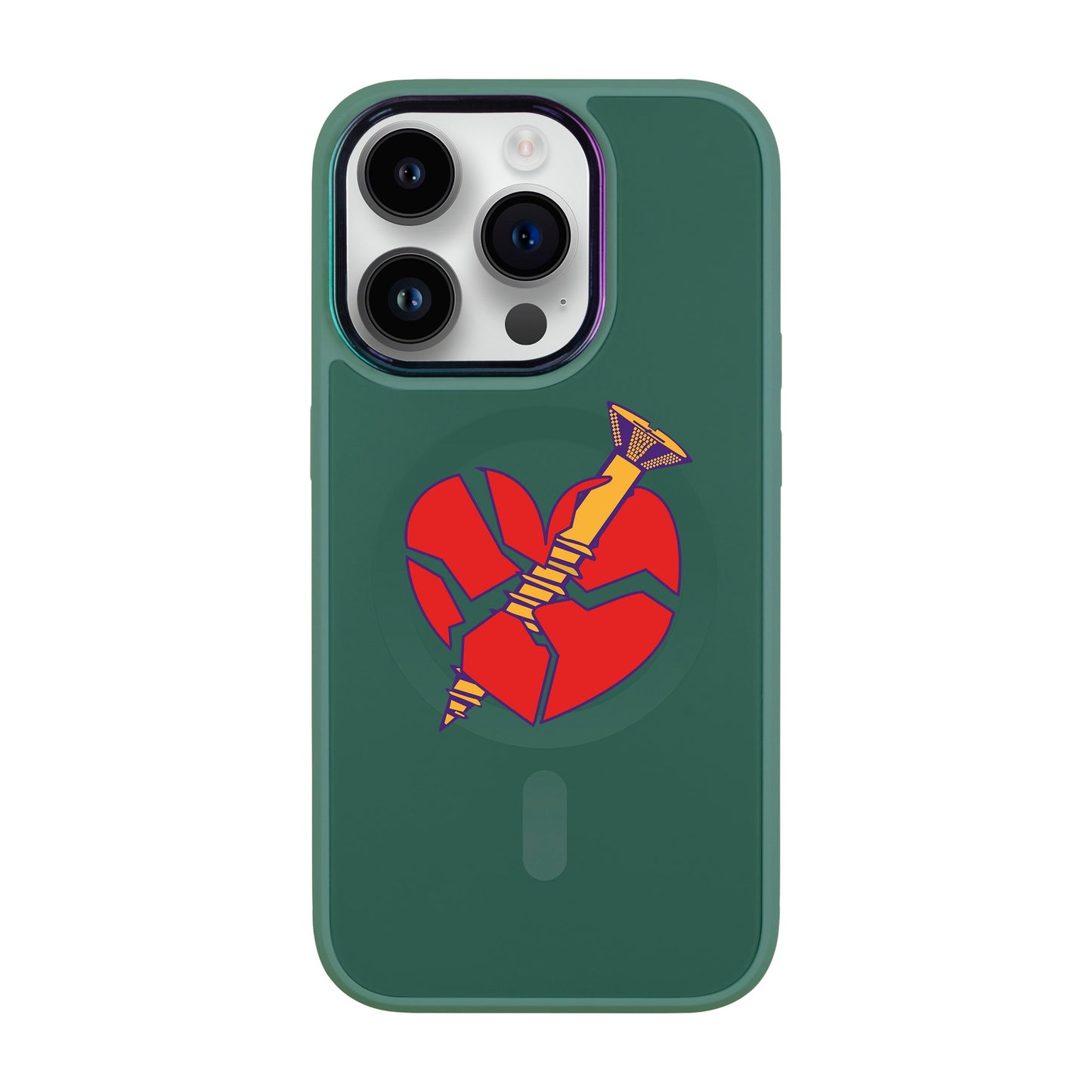 BROKEN HEART-iPhone 13 Pro Vigor Kılıf MagSafe Özellikli
