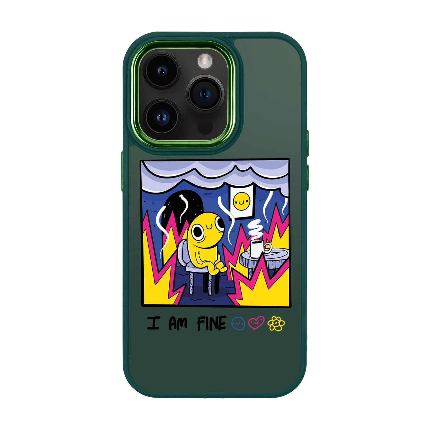 I AM FINE-iPhone 13 Pro Proof Kılıf