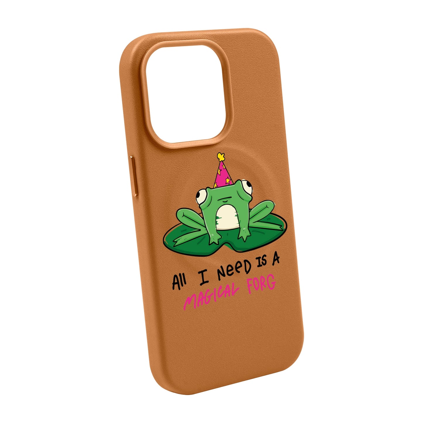 FORG-Leather Kılıf MagSafe Özellikli - iPhone 13