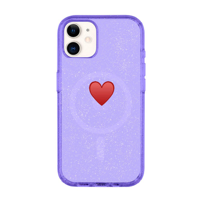 SPREAD HEART-Shiny Kılıf MagSafe Özellikli - iPhone 11