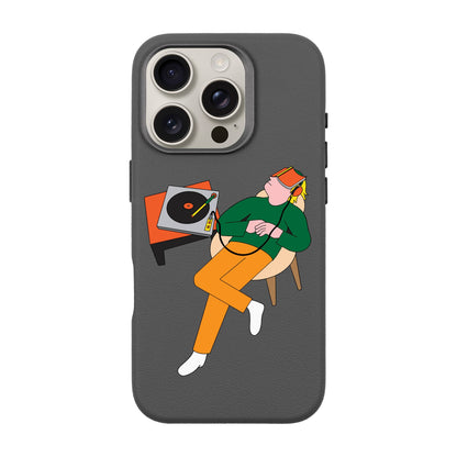 LAZY SUNDAY AFTERNOON-iPhone 16 Pro Leather Premium Kılıf MagSafe Özellikli