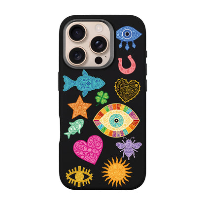 CHARMS BY BERRİN ÖZKAN-iPhone 16 Pro Leather Premium Kılıf MagSafe Özellikli