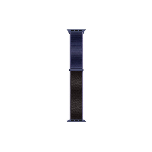 Apple Watch Velcro Kordon-Midnight Blue Black