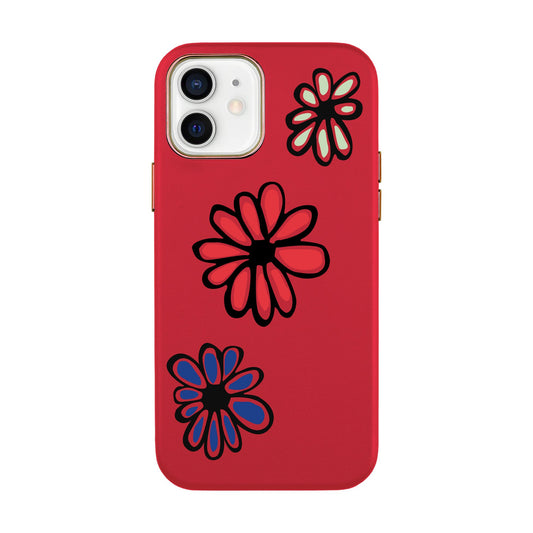 FLORIST-iPhone 14 Leather Kılıf