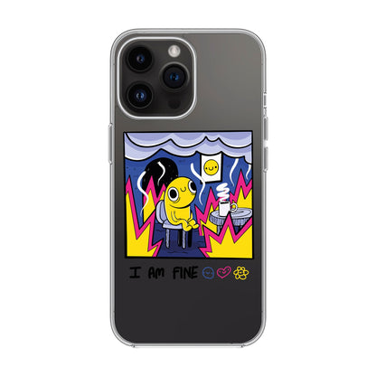 I AM FINE-iPhone 14 Pro Max Solid Kılıf