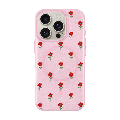 FLOWER POWER-iPhone 16 Pro Radiant Kılıf MagSafe Özellikli