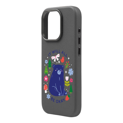 BE OKAY-iPhone 15 Pro Max Leather Premium Kılıf MagSafe Özellikli