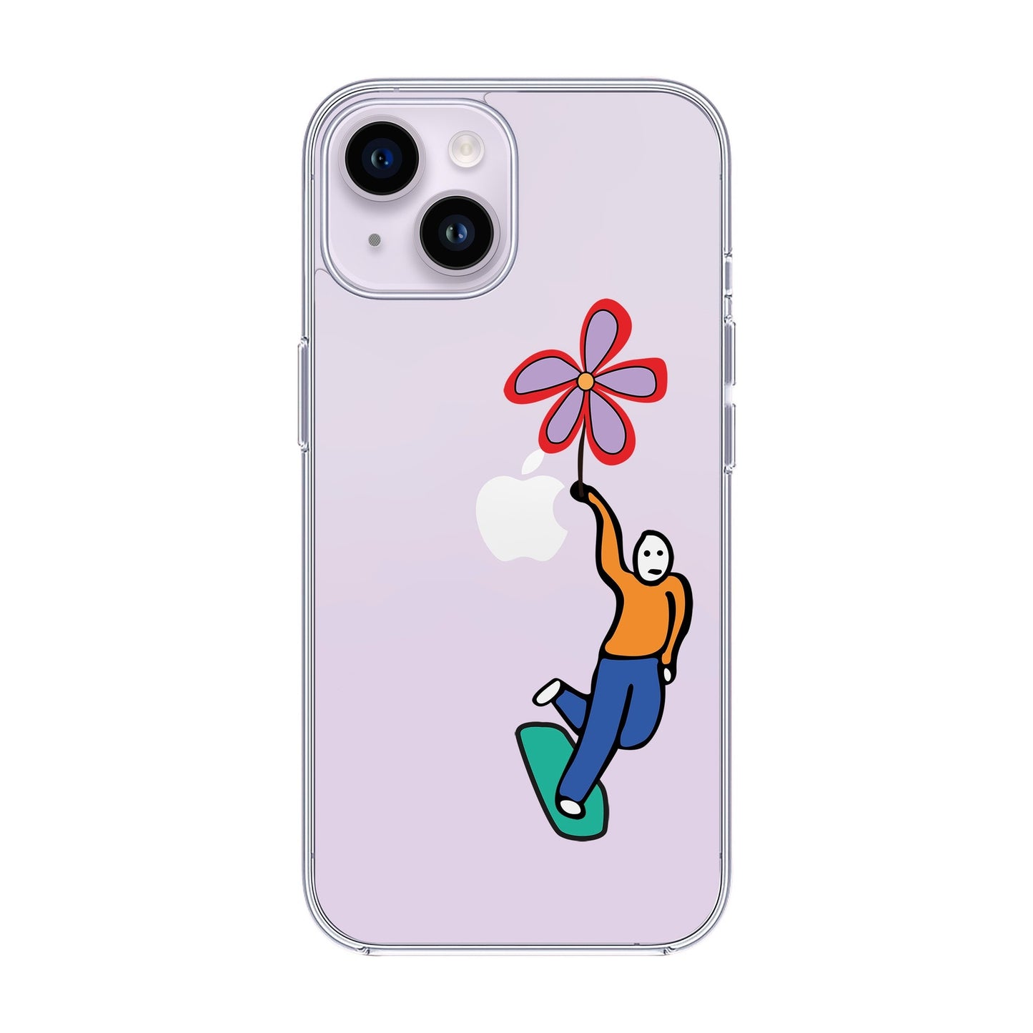 SKATEBOARDER-iPhone 14 Solid Kılıf