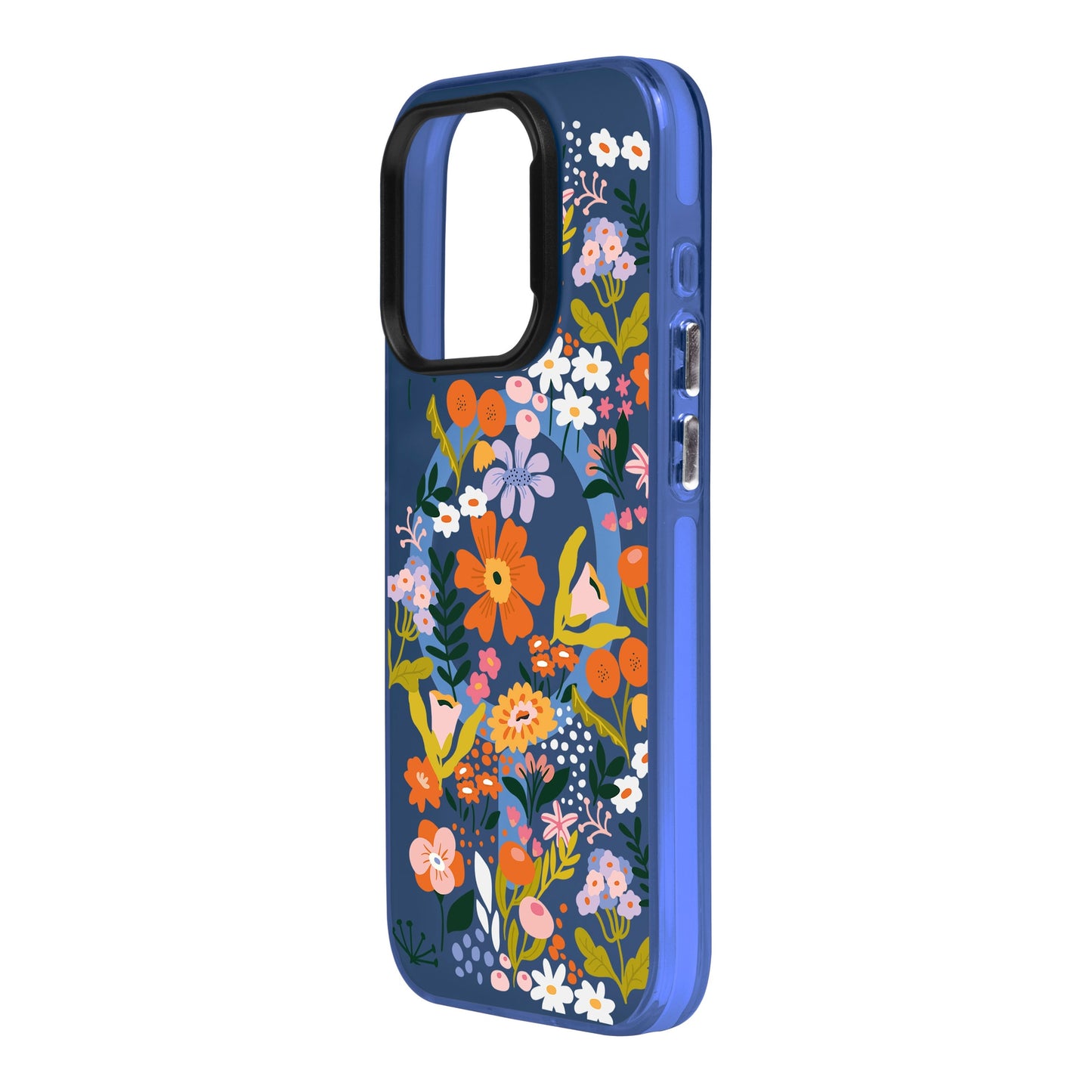 FLOWER-iPhone 15 Plus Hold Kılıf MagSafe Özellikli
