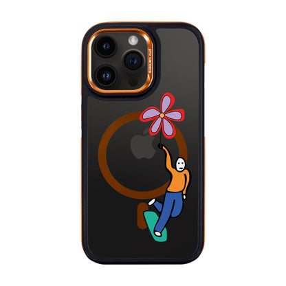 SKATEBOARDER-iPhone 14 Pro Max Dark Kılıf MagSafe Özellikli