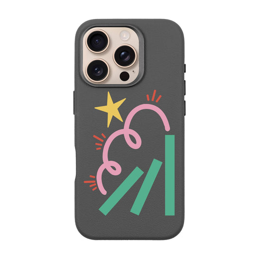 DOMINO-iPhone 16 Pro Leather Premium Kılıf MagSafe Özellikli