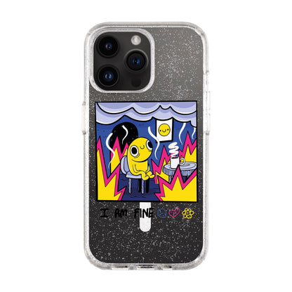 I AM FINE-iPhone 14 Pro Max Shiny Kılıf MagSafe Özellikli
