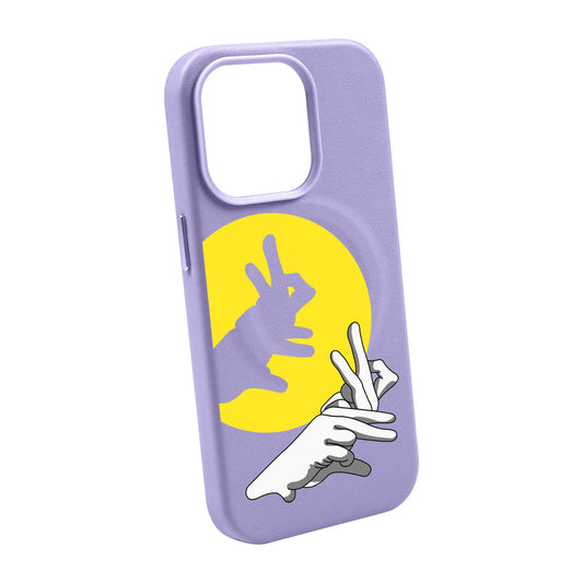BUNNY-iPhone 14 Pro Max Leather Kılıf MagSafe Özellikli