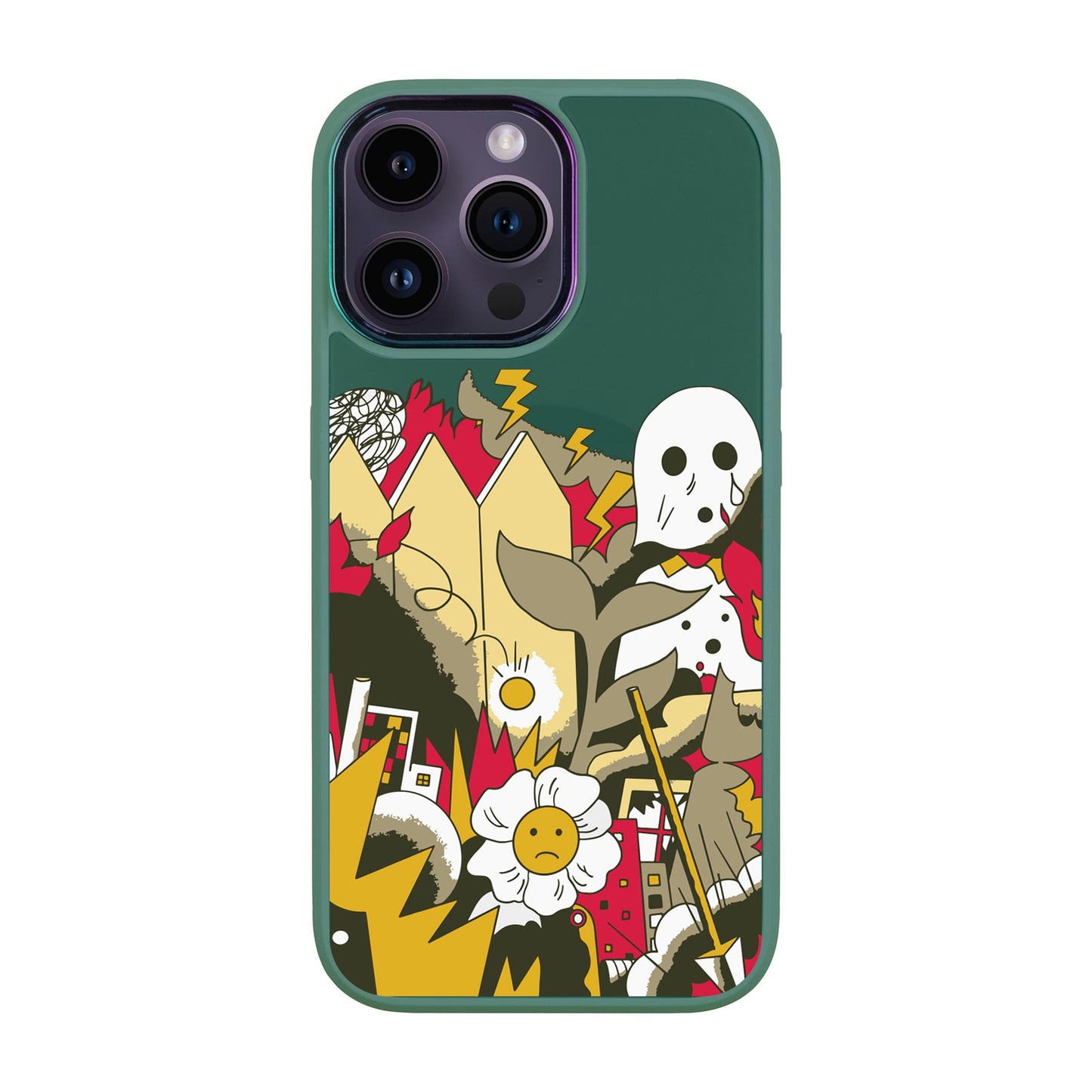 EVERYTHING IS BURNING-Vigor Kılıf MagSafe Özellikli - iPhone 14 Pro Max