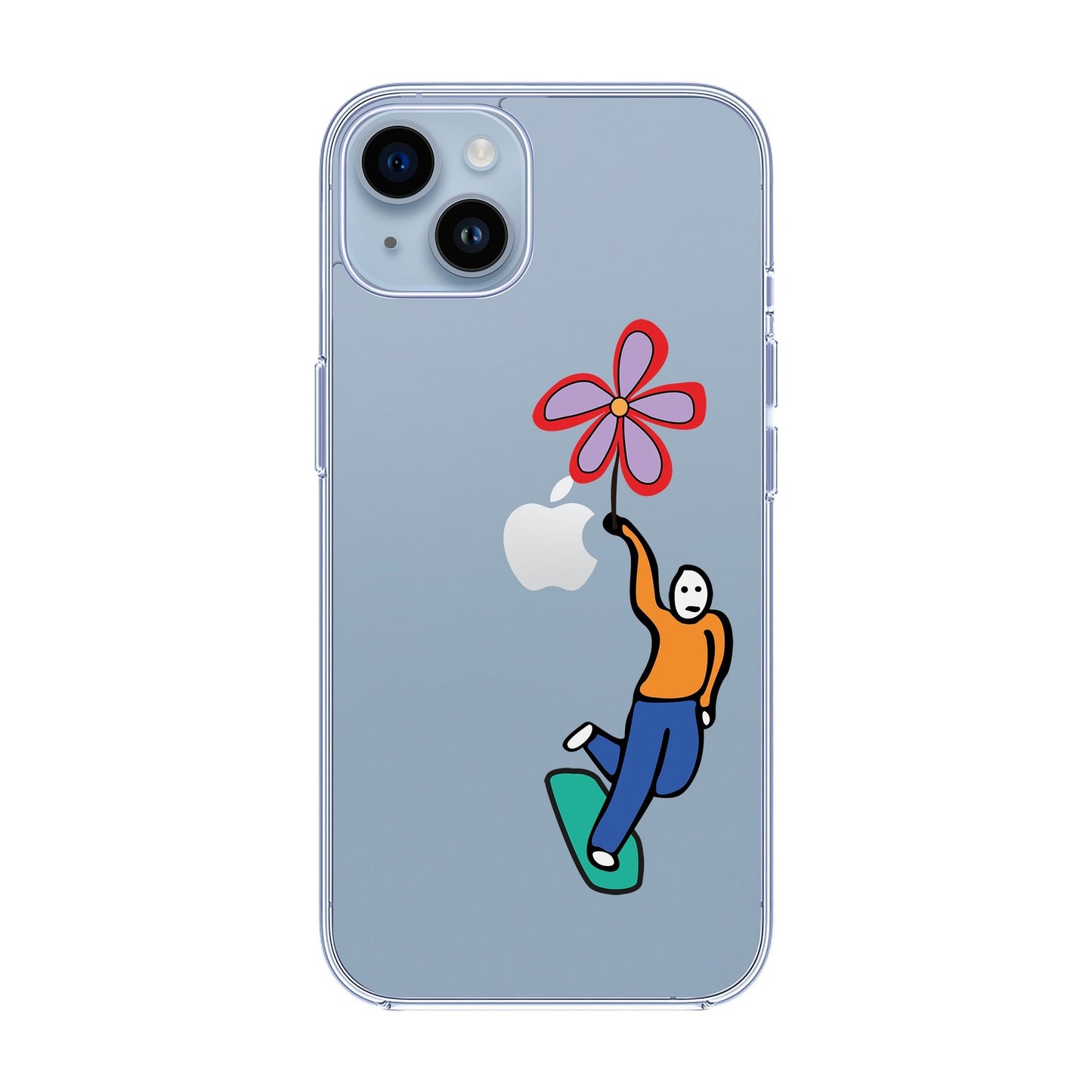 SKATEBOARDER-iPhone 14 Plus Solid Kılıf