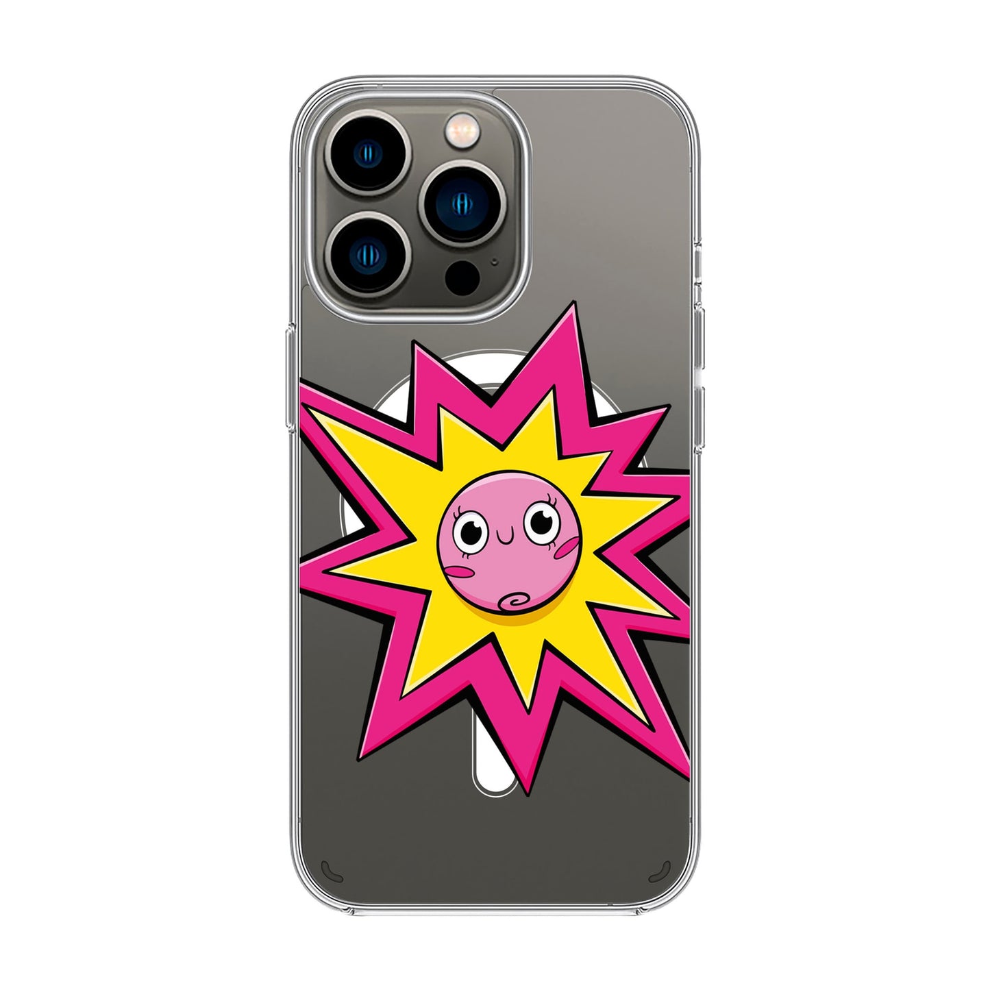 POP PRINCESSES-iPhone 13 Pro Max Solid Kılıf MagSafe Özellikli