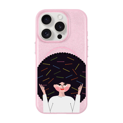 TANGLES OF HAPPINESS-Radiant Kılıf MagSafe Özellikli - iPhone 15 Pro