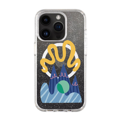 MOUNTAIN-iPhone 14 Pro Shiny Kılıf MagSafe Özellikli