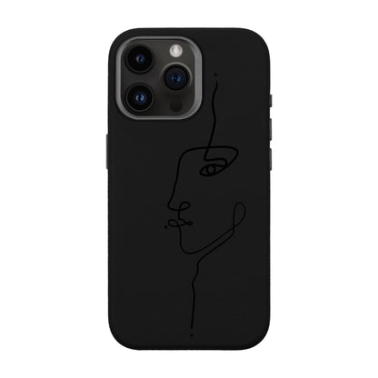 FACE-iPhone 14 Pro Max Leather Premium Kılıf MagSafe Özellikli