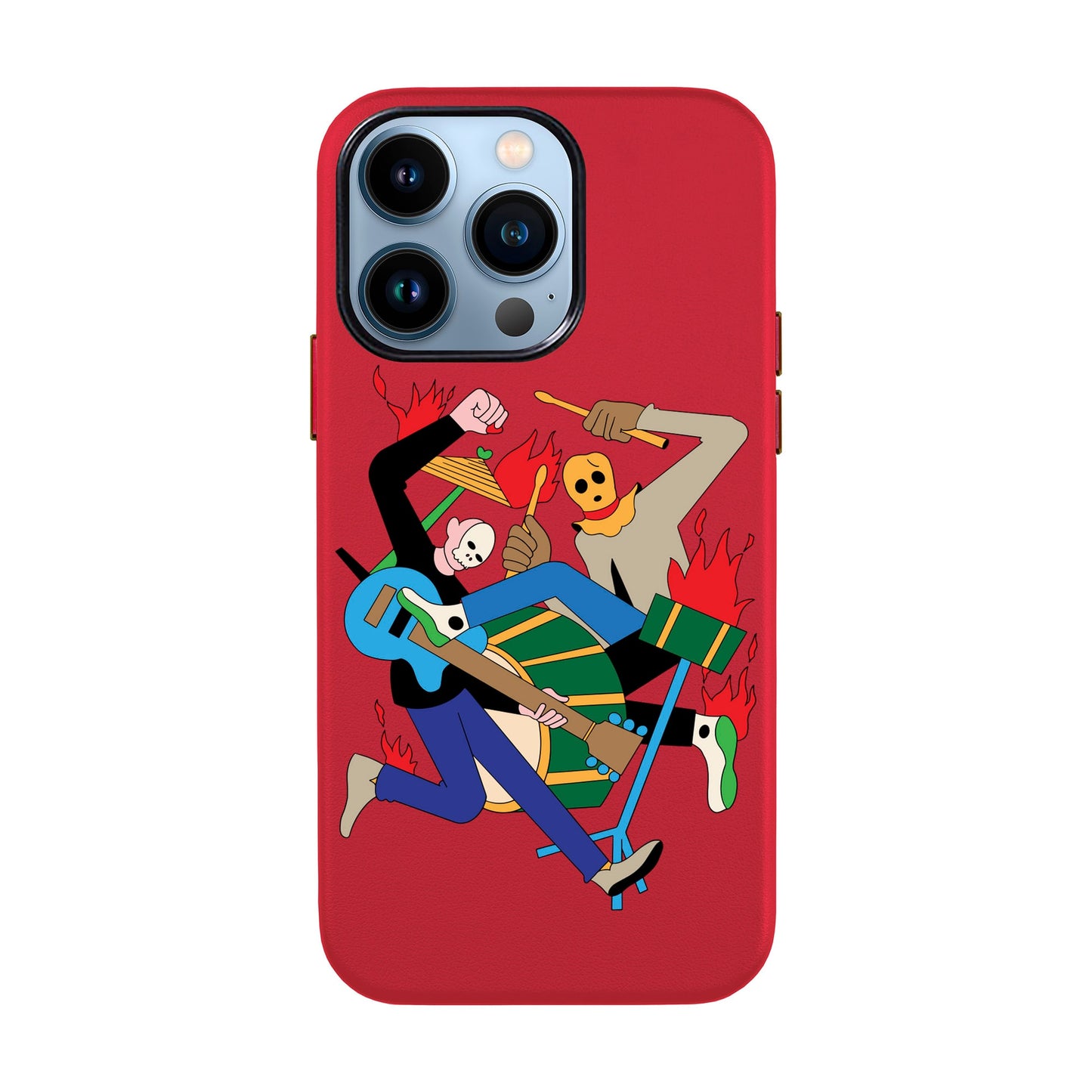MONSTER MASH-iPhone 13 Pro Leather Kılıf