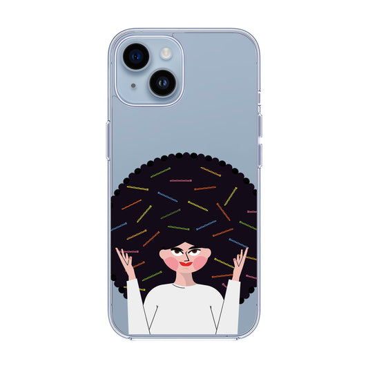 TANGLES OF HAPPINESS-iPhone 14 Solid Kılıf