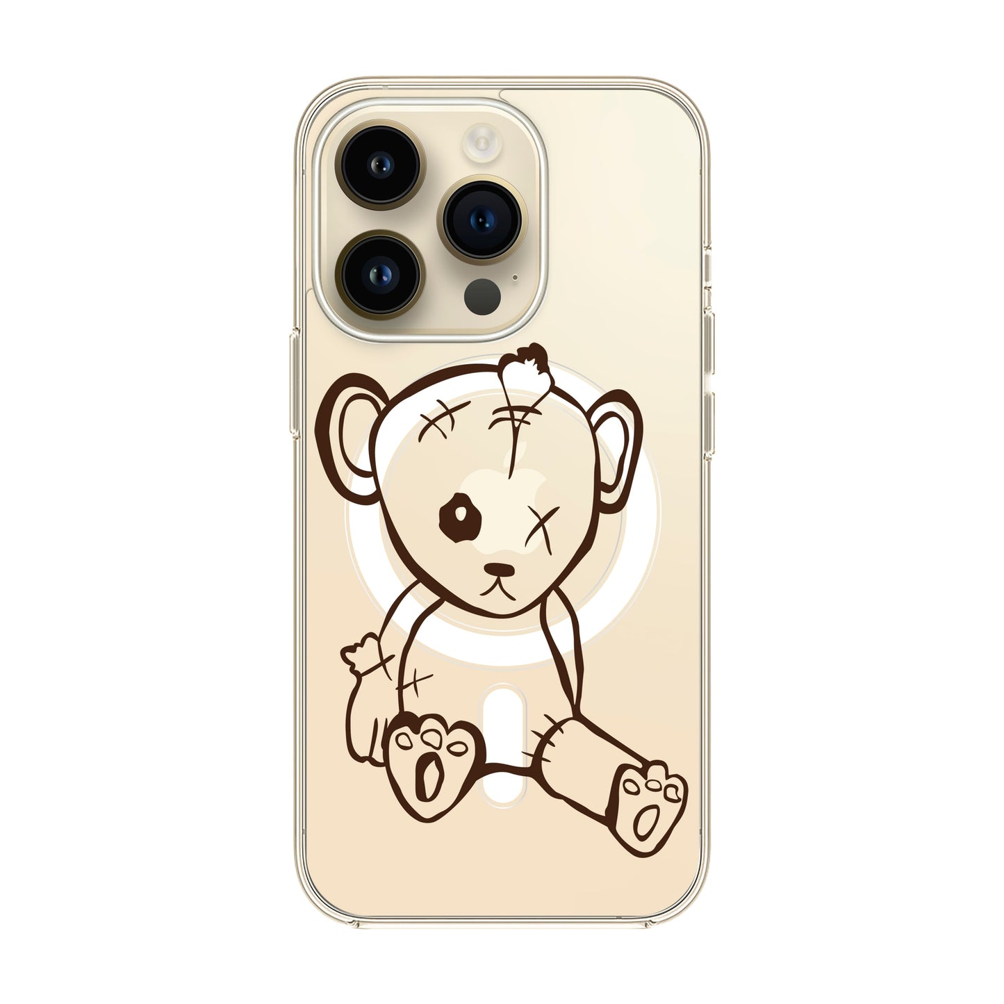 BABY BEAR-Solid Kılıf MagSafe Özellikli - iPhone 14 Pro