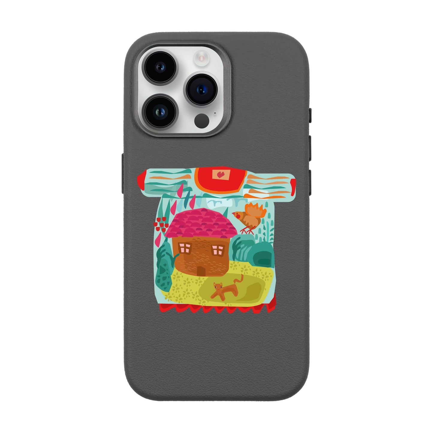 SİHİRLİ KAZAK-iPhone 14 Pro Max Leather Premium Kılıf MagSafe Özellikli