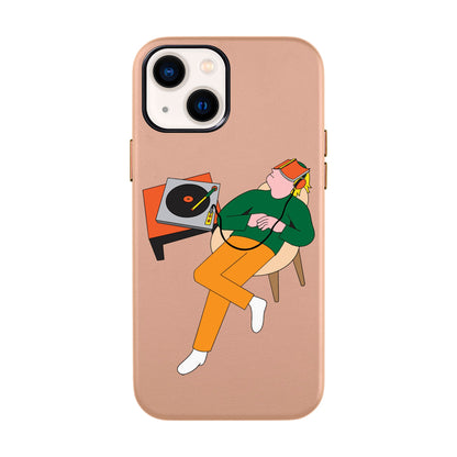 LAZY SUNDAY AFTERNOON-iPhone 14 Leather Kılıf
