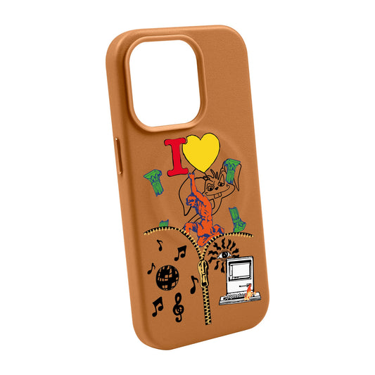 ANTIQUE-iPhone 14 Pro Max Leather Kılıf MagSafe Özellikli