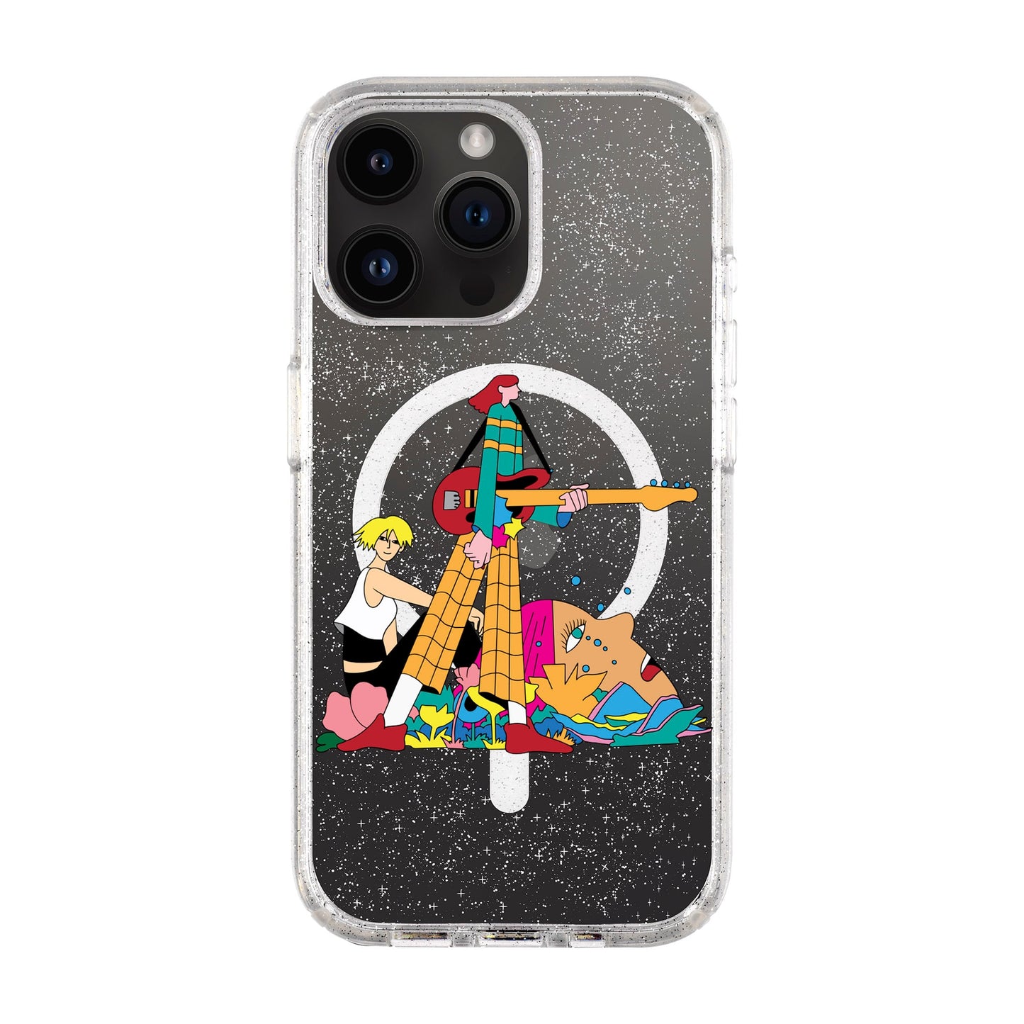 HER BAND-iPhone 14 Pro Max Shiny Kılıf MagSafe Özellikli