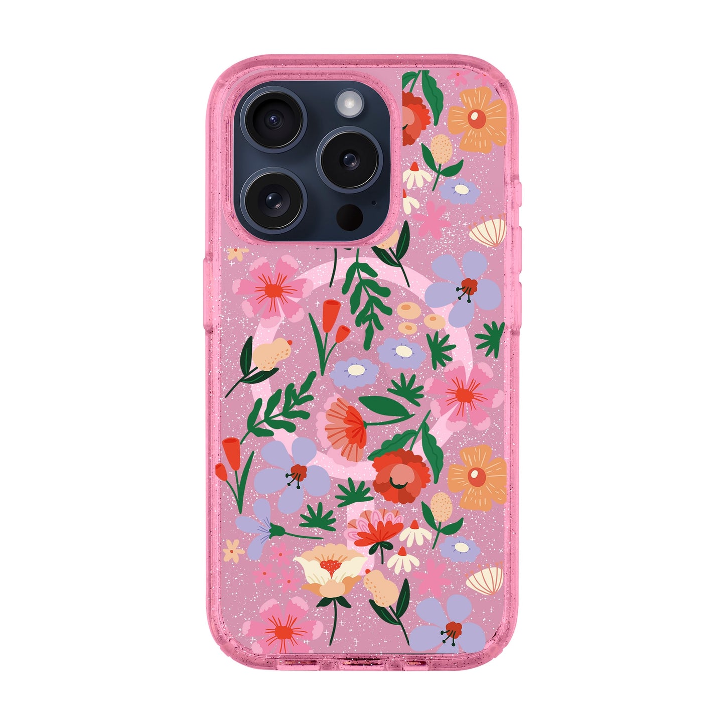 GRACIOUS-iPhone 15 Pro Shiny Kılıf MagSafe Özellikli