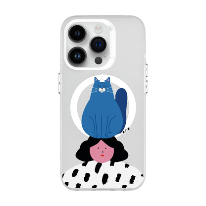NAUGHTY CAT-iPhone 14 Pro Hold Kılıf MagSafe Özellikli