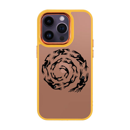SWIRLING FROGS-iPhone 14 Pro Proof Kılıf