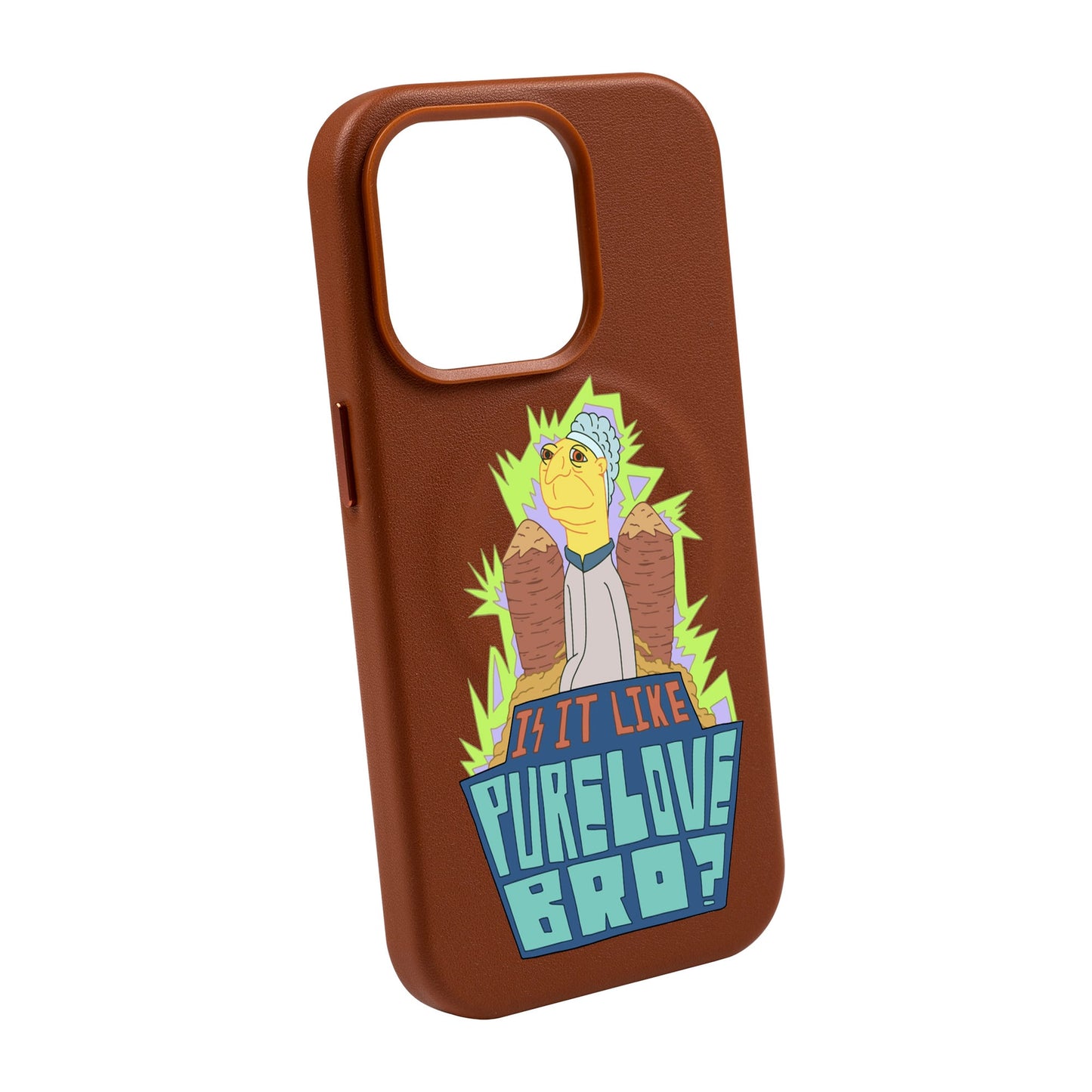 PURE LOVE-Leather Kılıf MagSafe Özellikli - iPhone 13