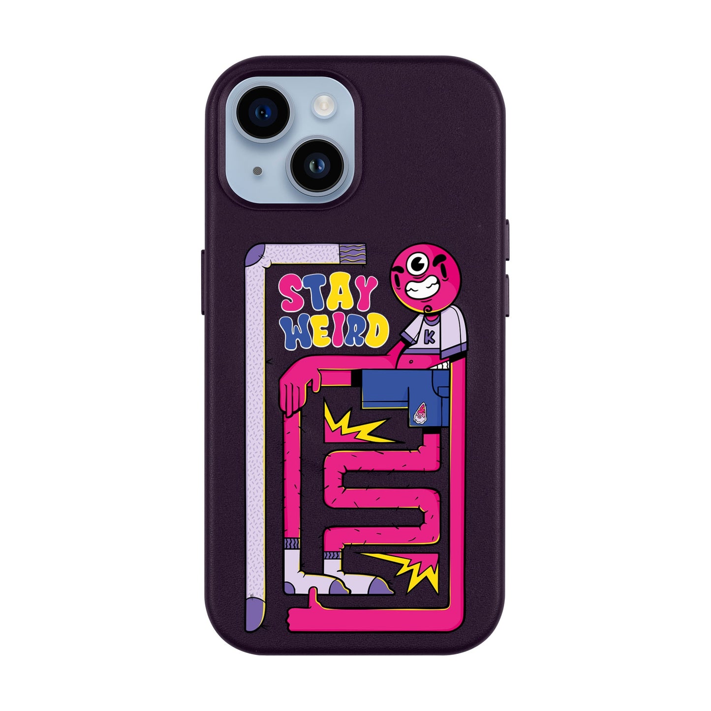 OG TOOTHY-Leather Kılıf MagSafe Özellikli - iPhone 13