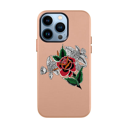 DRY ROSE-iPhone 13 Pro Leather Kılıf