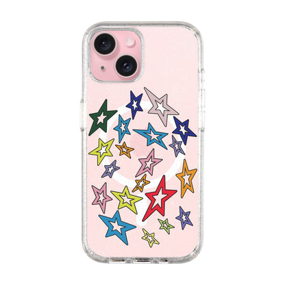 STAR-iPhone 14 Plus Shiny Kılıf MagSafe Özellikli
