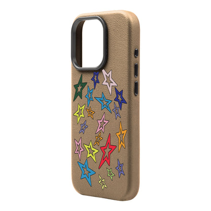 STAR-iPhone 16 Pro Max Leather Premium Kılıf MagSafe Özellikli