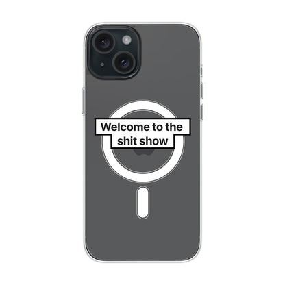 WELCOME-iPhone 15 Plus Solid Kılıf MagSafe Özellikli