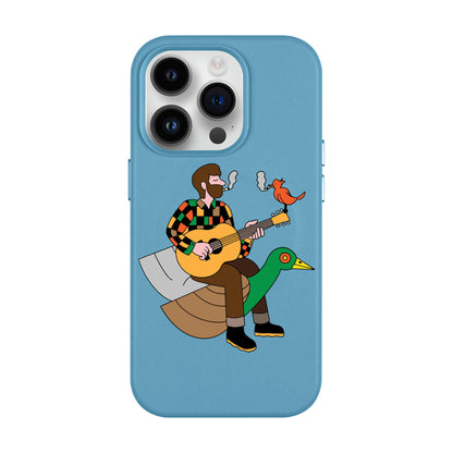 BIRDS OF A FEATHER-Leather Kılıf MagSafe Özellikli - iPhone 14 Pro