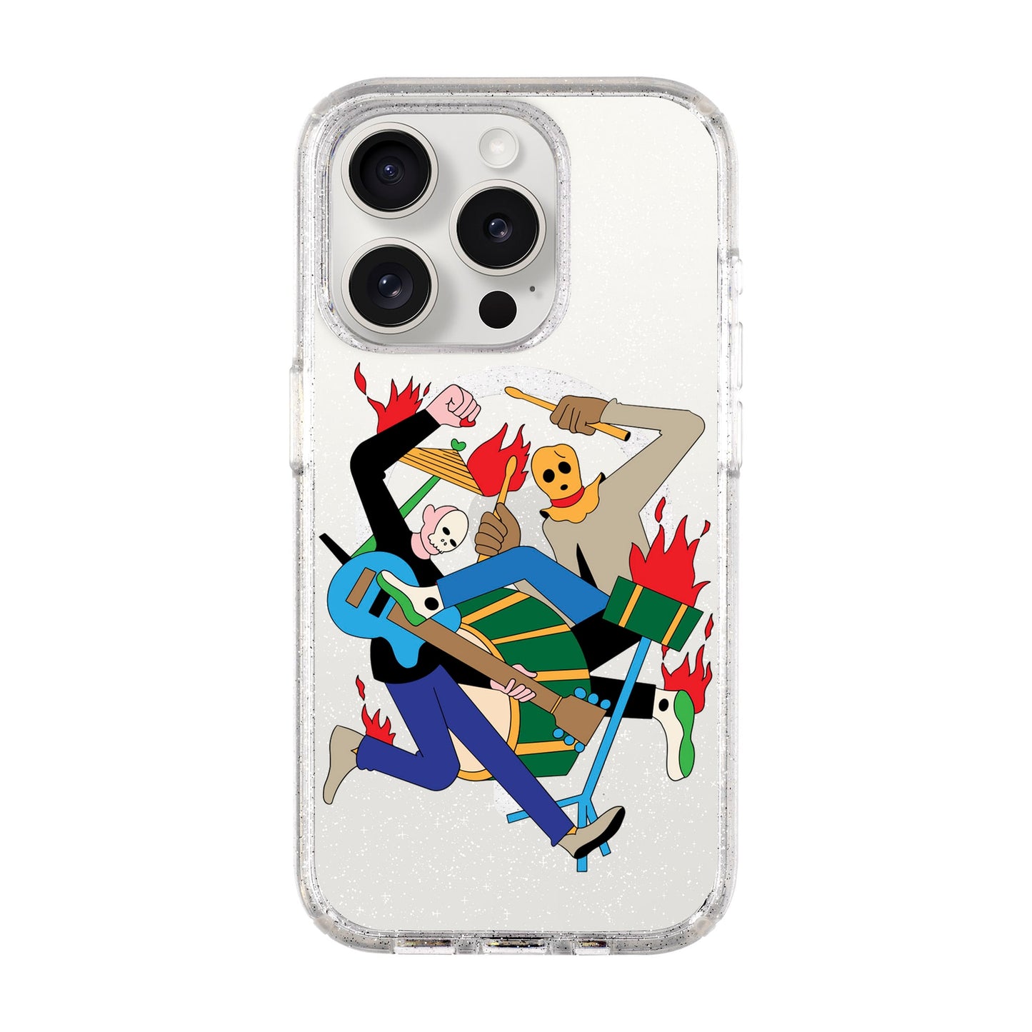 MONSTER MASH-iPhone 15 Pro Max Shiny Kılıf MagSafe Özellikli