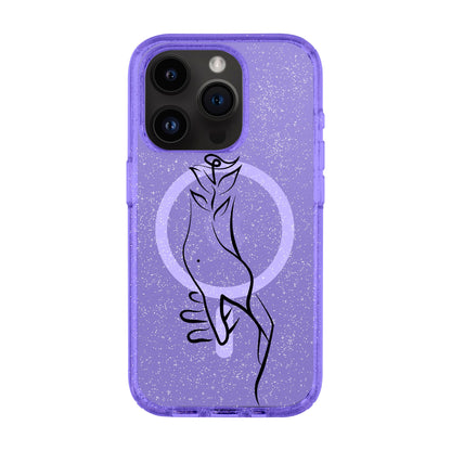 TOUCH-iPhone 14 Pro Shiny Kılıf MagSafe Özellikli