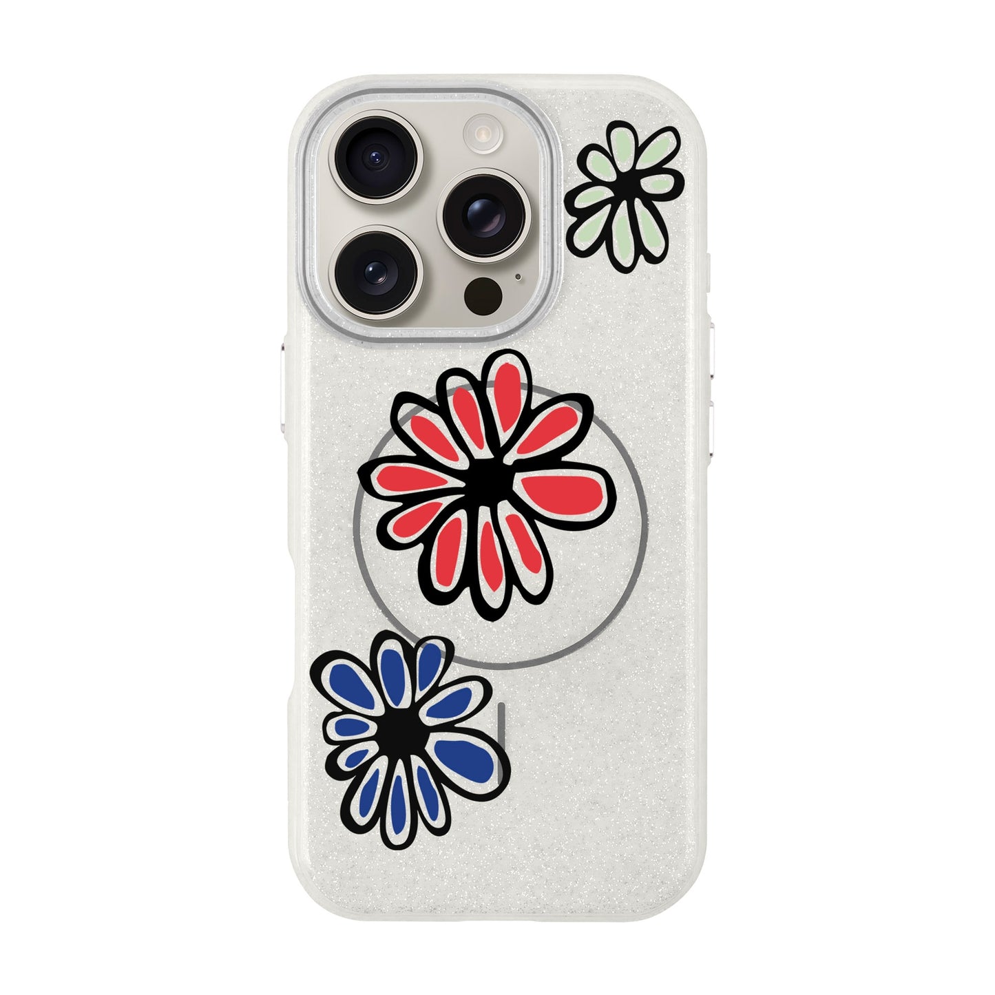 FLORIST-iPhone 16 Pro Radiant Kılıf MagSafe Özellikli
