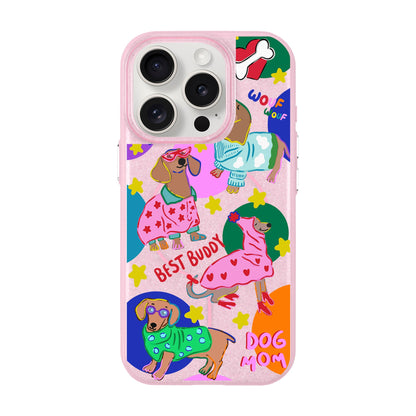 DOG MOM-iPhone 15 Pro Radiant Kılıf MagSafe Özellikli